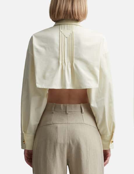 Cropped Poplin Jacket view 9