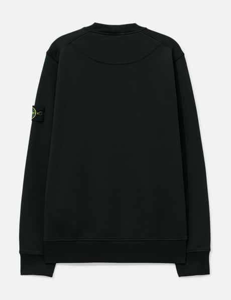 Stone Island Garment Dyed Cotton Fleece Sweatshirt - Organic 