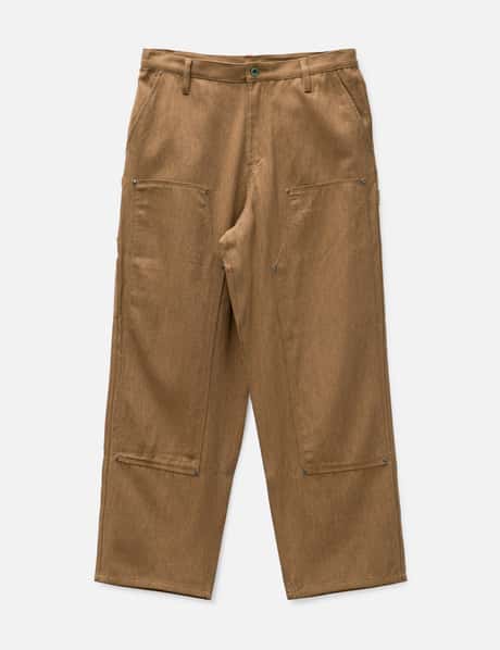 Telfar 3-Panel Boot-Cut Corduroy Pants, Brown – SOOP SOOP