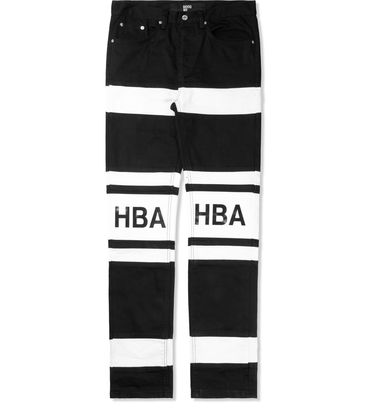 Black/White Hockey Jeans Placeholder Image