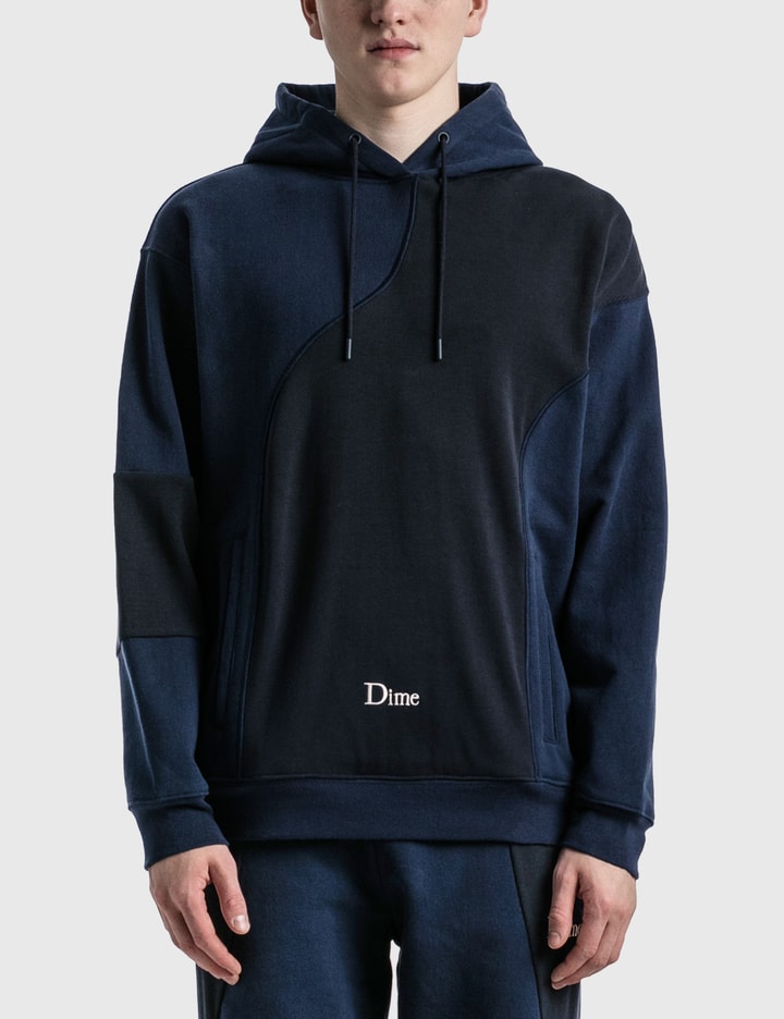 Dime Ribbed Panel Hoodie Placeholder Image