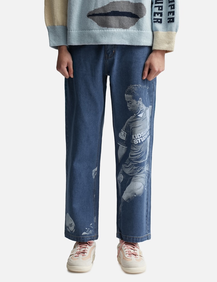 Kidsuper x Ronaldinho Denim Jeans Placeholder Image