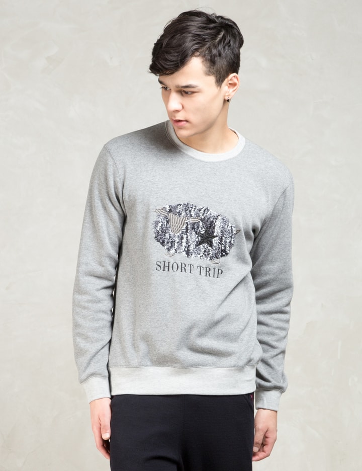 Grey L/S Short Trip Sweatshirt Placeholder Image