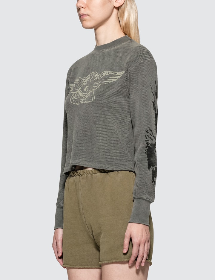 Printed Thermal Sweatshirt Placeholder Image