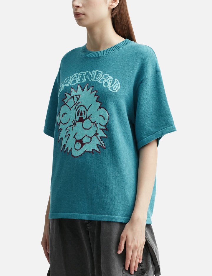 Anarchy Wink Short Sleeve Knit Sweater Placeholder Image