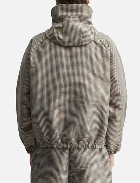 X Slam Jam Smock Check Anorak view 12
