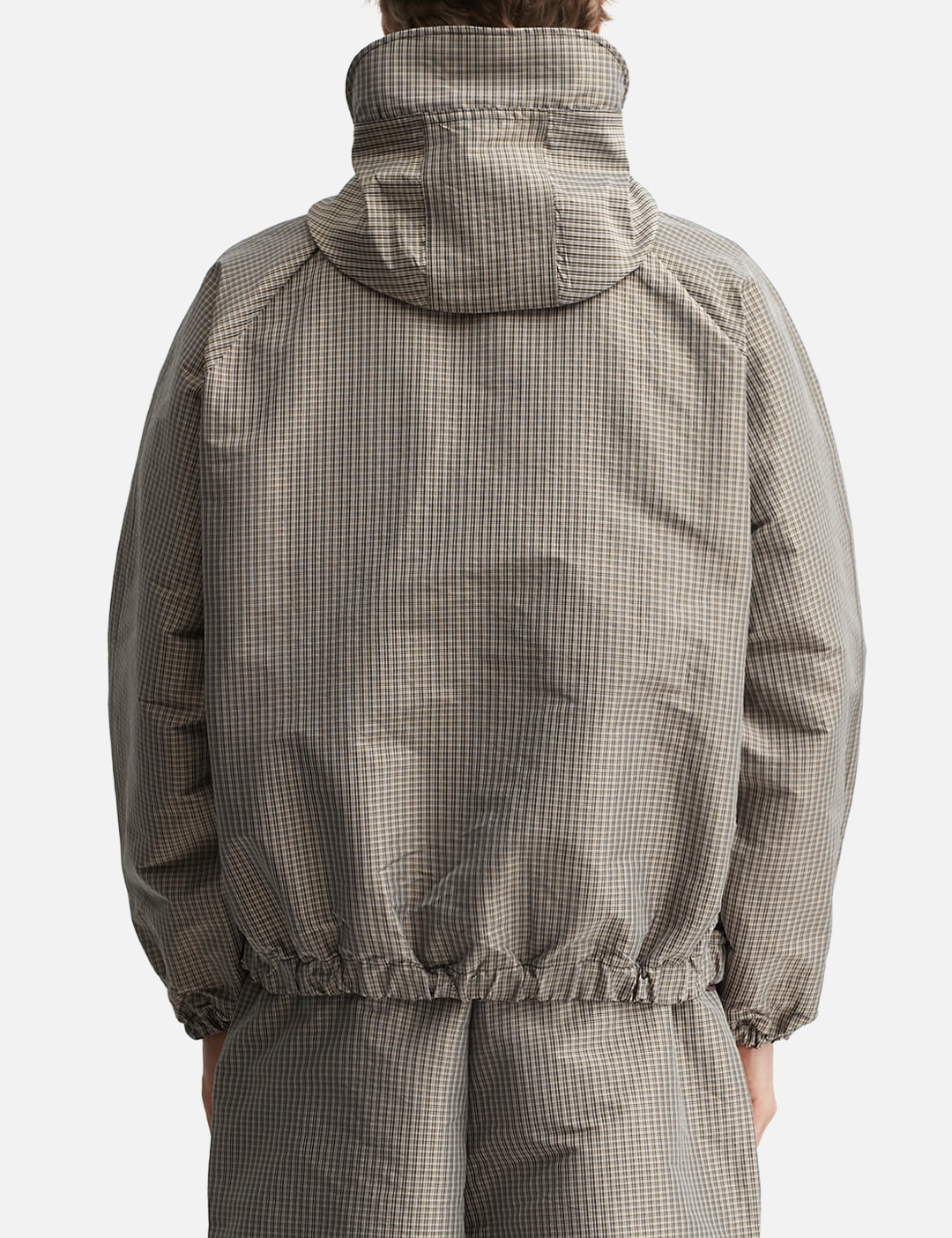 X Slam Jam Smock Check Anorak view 13