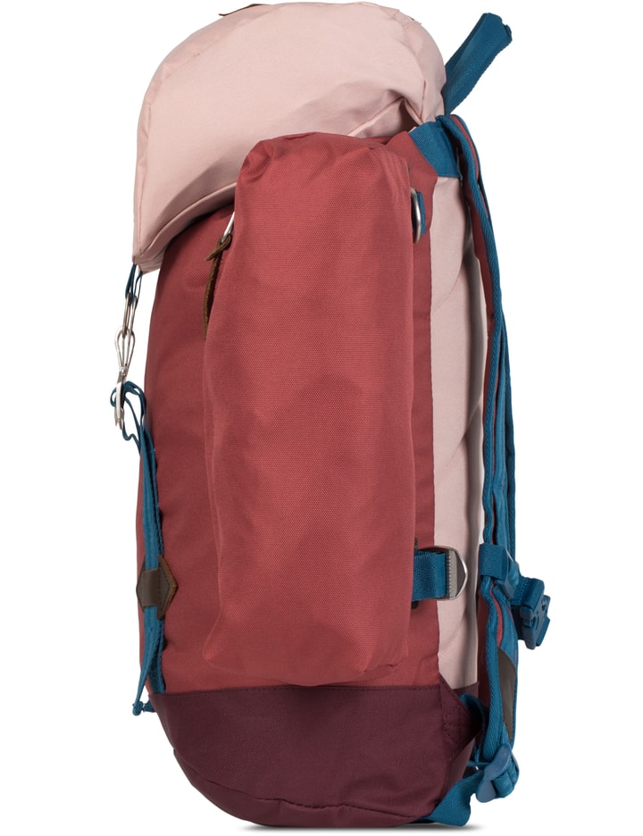 Red/Burgandy/Roase Rucksack With Red Side Bags Placeholder Image