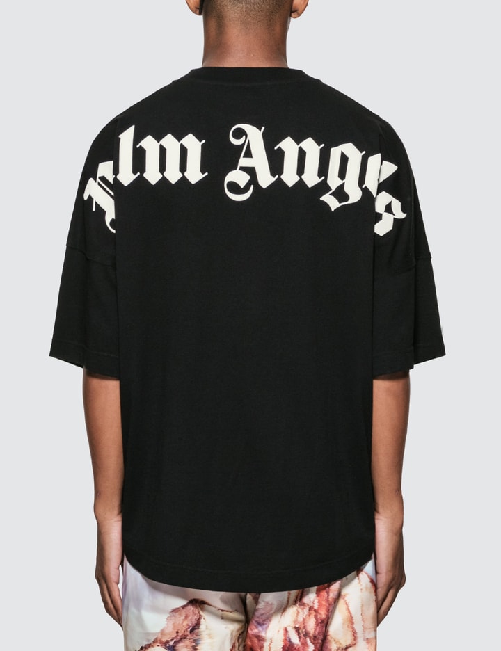 Palm Angels Classic Logo Print T-Shirt Black
