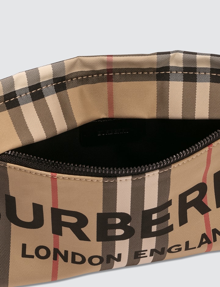 Nylon Check Zip Pouch Placeholder Image