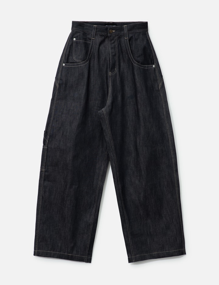 Retro Baggy Denim Pants Placeholder Image