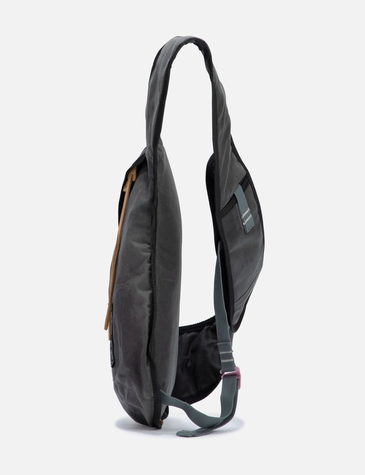 Shop Acne Studios Sling Backpack In Grey