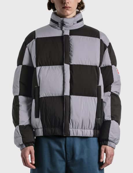 Kenzo - チェック ボクシー パデッド コート | HBX - ハイプビースト 