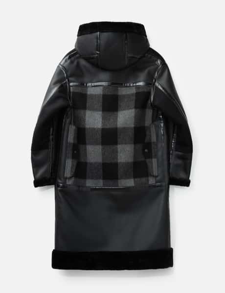 X Filson Faux Shearling Hooded Coat view 8