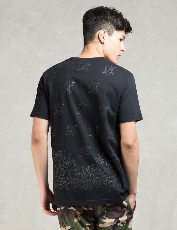 Black S/S Paisley Print T-Shirt Placeholder Image