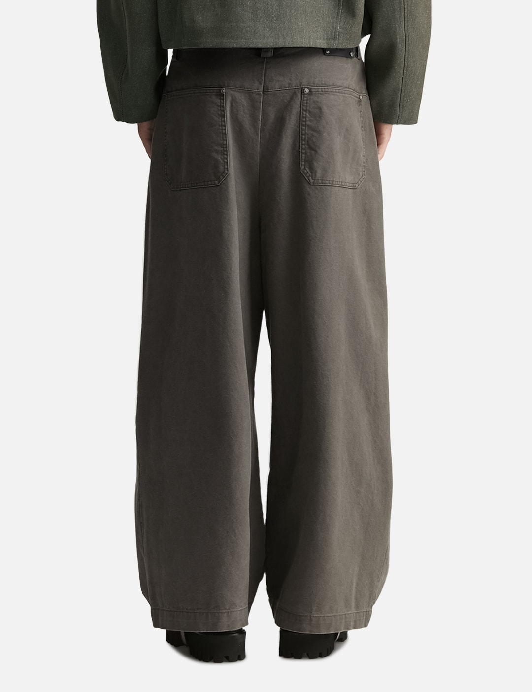 Reset Washed Wide-Leg Trousers view 19