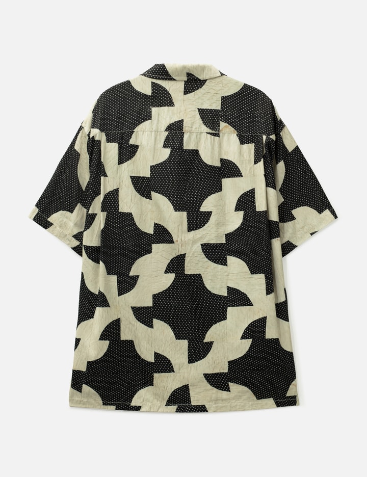 Maison Mihara Yasuhiro Patchwork Print Rayon Shirt