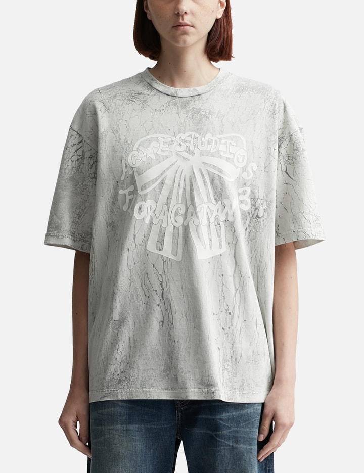Acne Studios Plaster-print T-shirt In Black