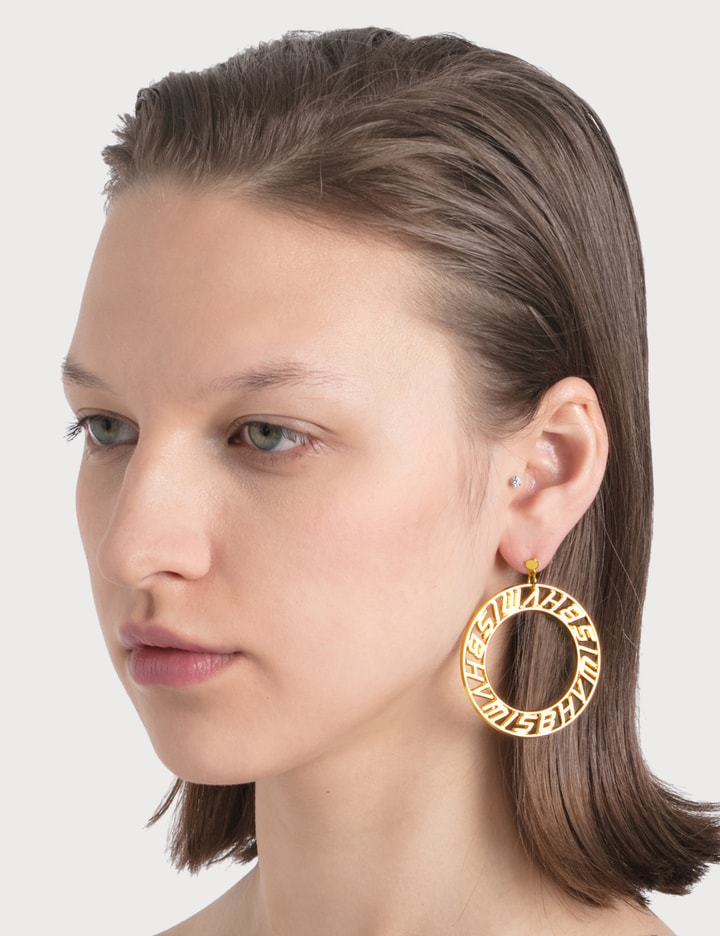 Classic Logo Circle Earrings Placeholder Image
