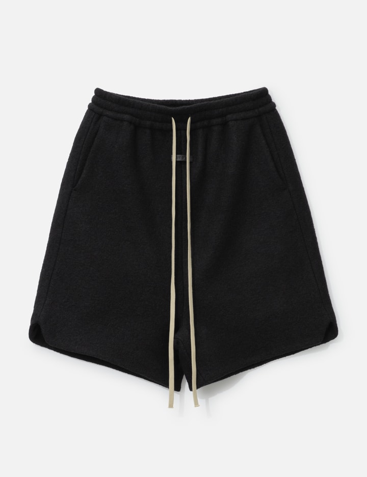 Boiled Wool Relaxed Shorts Placeholder Image