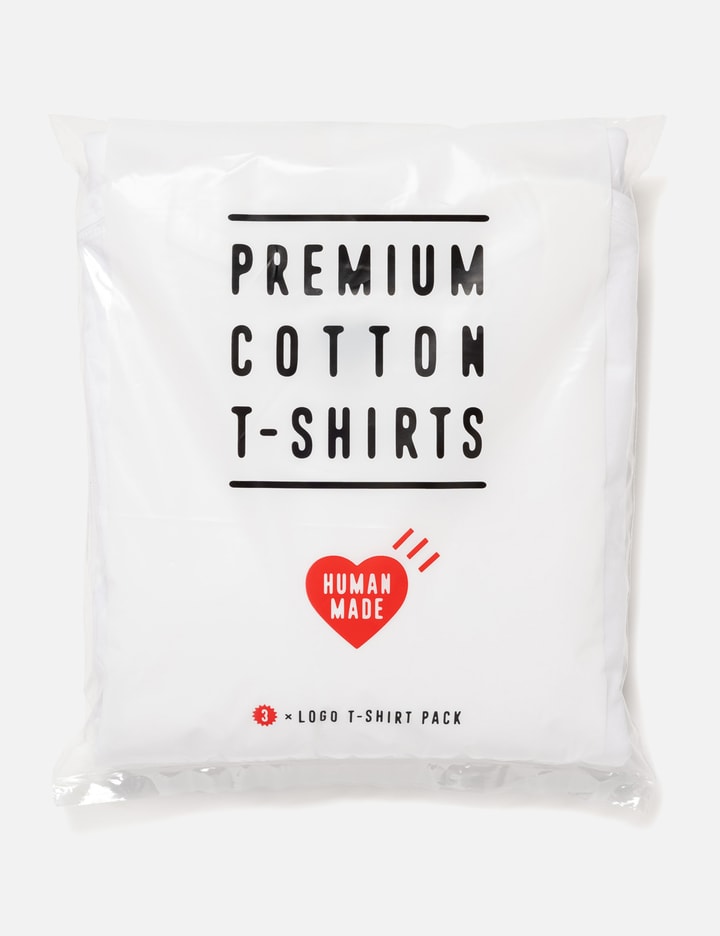 Human Made 3-pack T-shirt Set In Gold