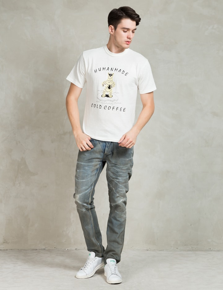 White ♯1003 Cold Coffee T-shirt Placeholder Image