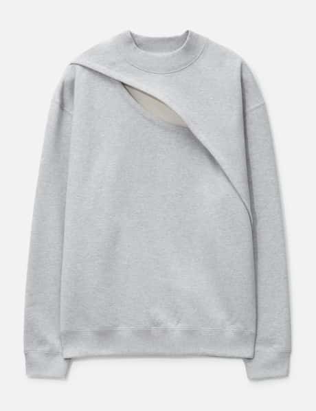 LGN LOUIS GABRIEL NOUCHI SWEATSHIRT W LACERATION