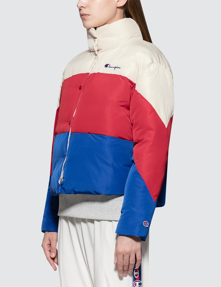 Color-block Down Puffer Jacket Placeholder Image