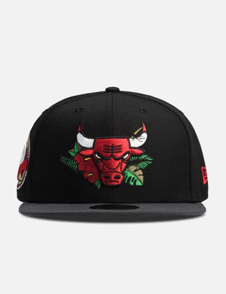 New Era NBA FLORAL 9FIFTY CHIBUL  BLKGRH