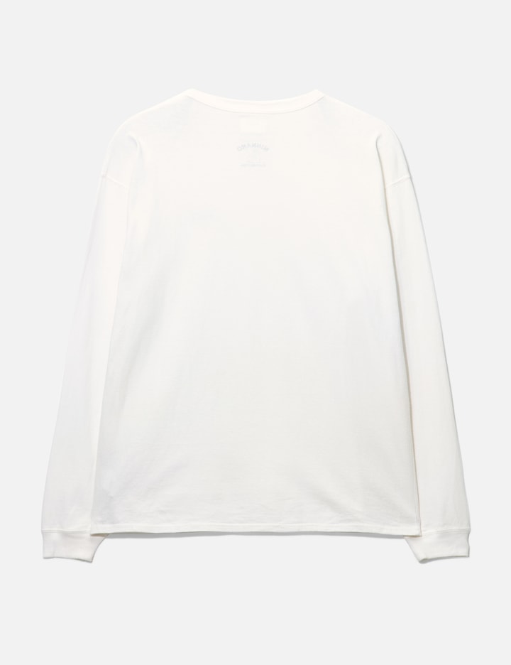 Shop Wtaps X Minnano Long Sleeves T-shirt In White