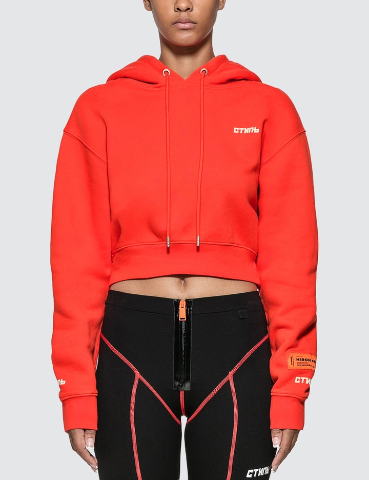 Fire Cropped Hoodie Placeholder Image