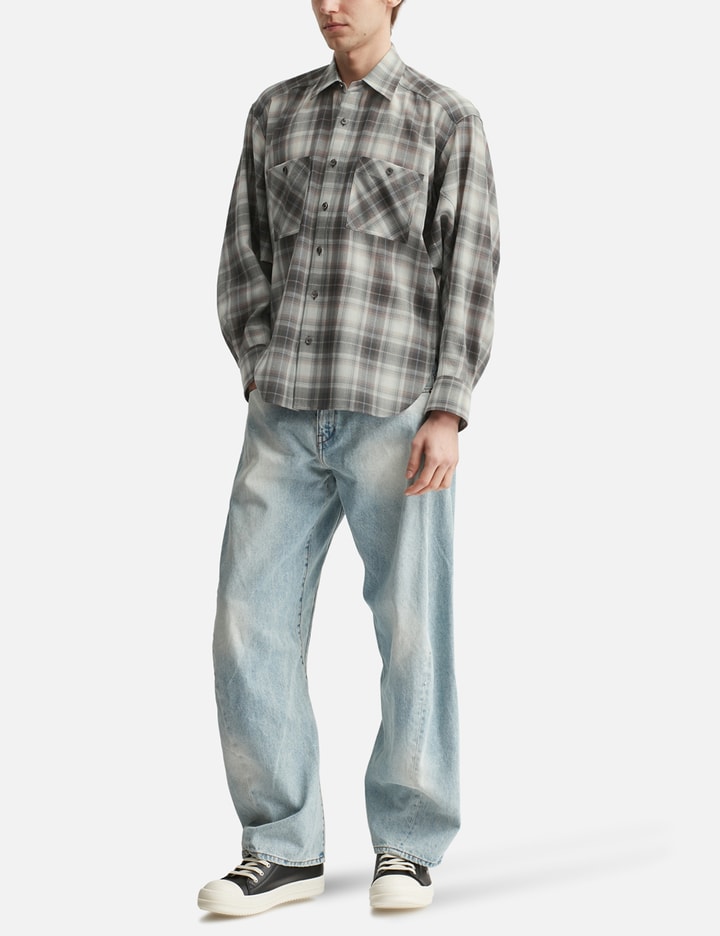 Beautiful People Double-End Fresco Flannel Check Shirt