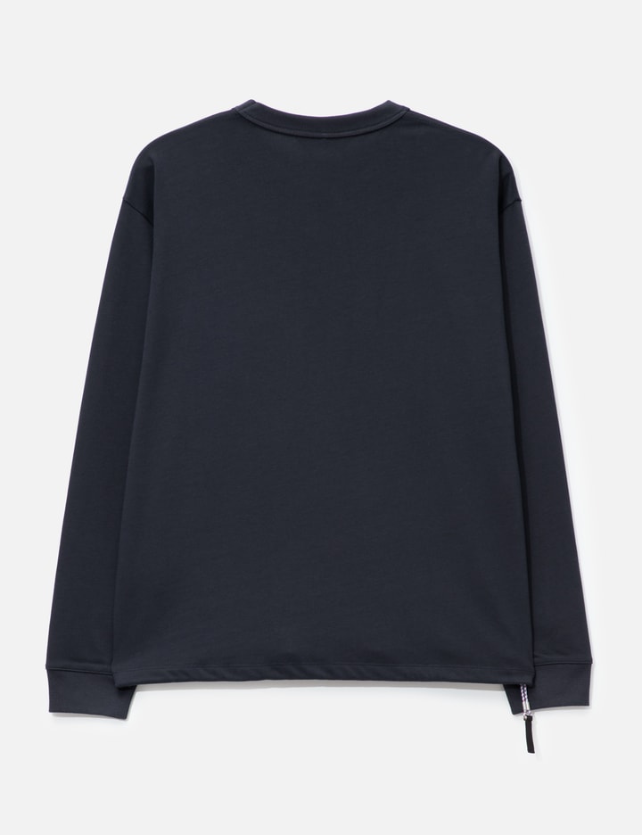 Suvin Compact Jersey Big QOL Tag Long T-Shirt