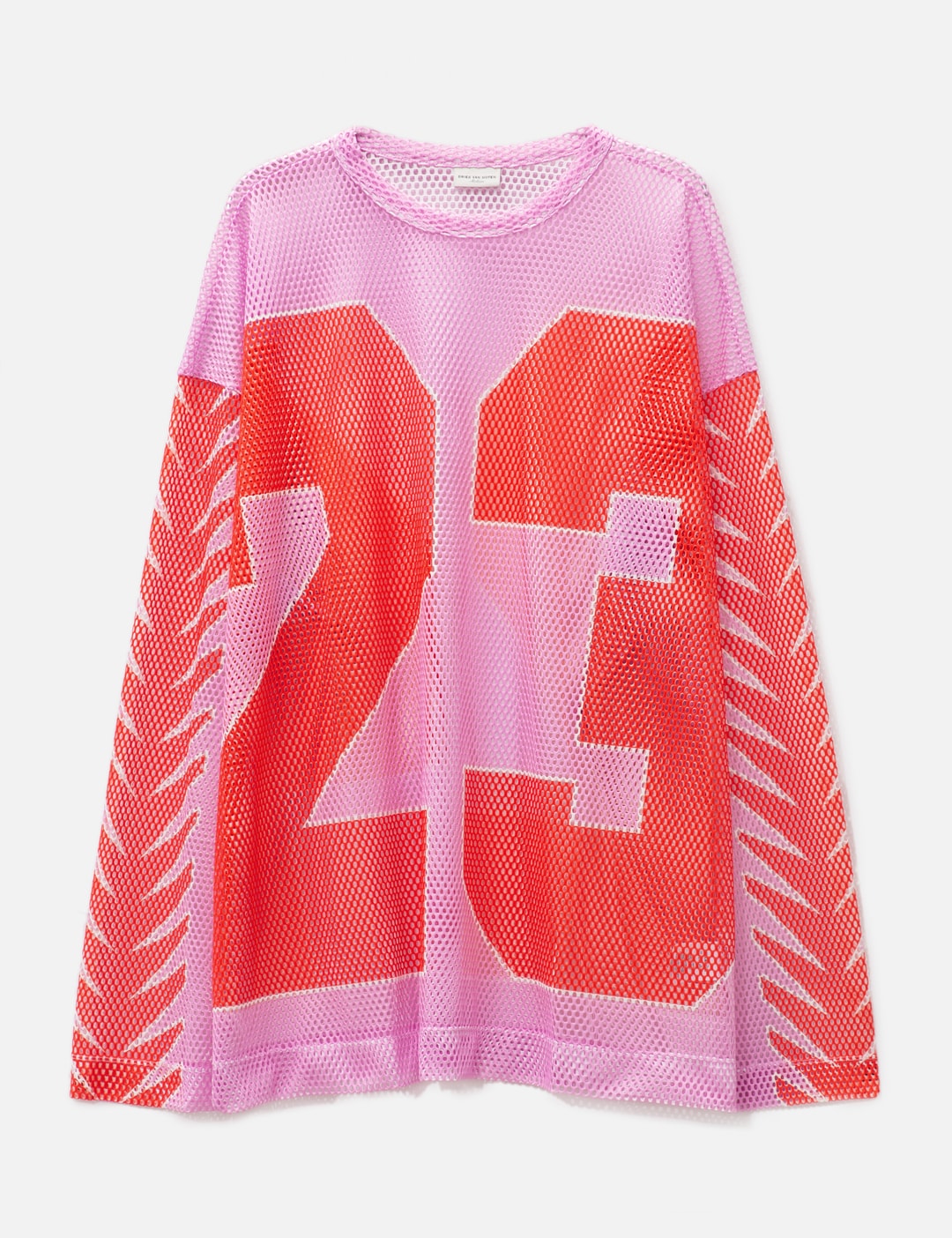 Dries Van Noten Hegland Mesh Jersey T-shirt HBX
