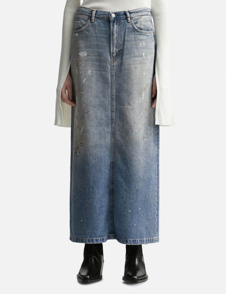 Philo Trafalgar Long Denim Skirt Placeholder Image