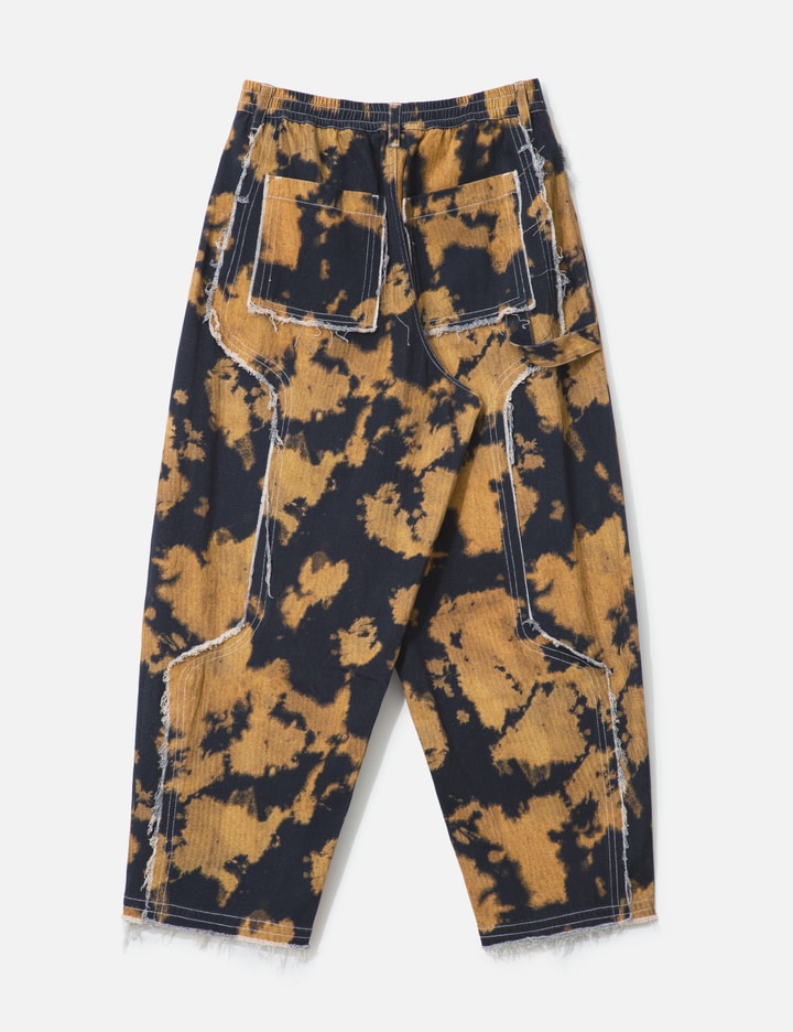Bleached Effect Raw Edge Balloon Jeans Placeholder Image