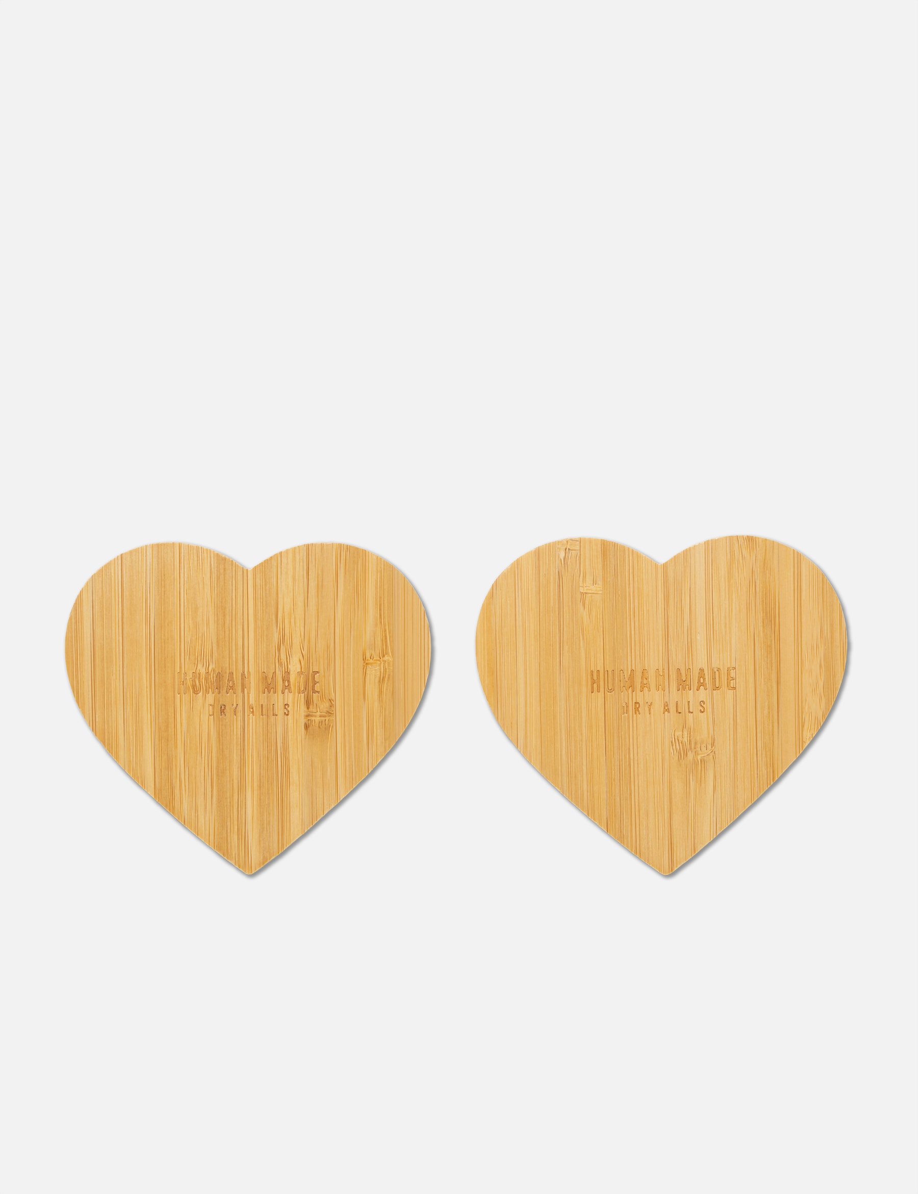 Heart Bamboo Coaster Set (Set Of 2) view 8