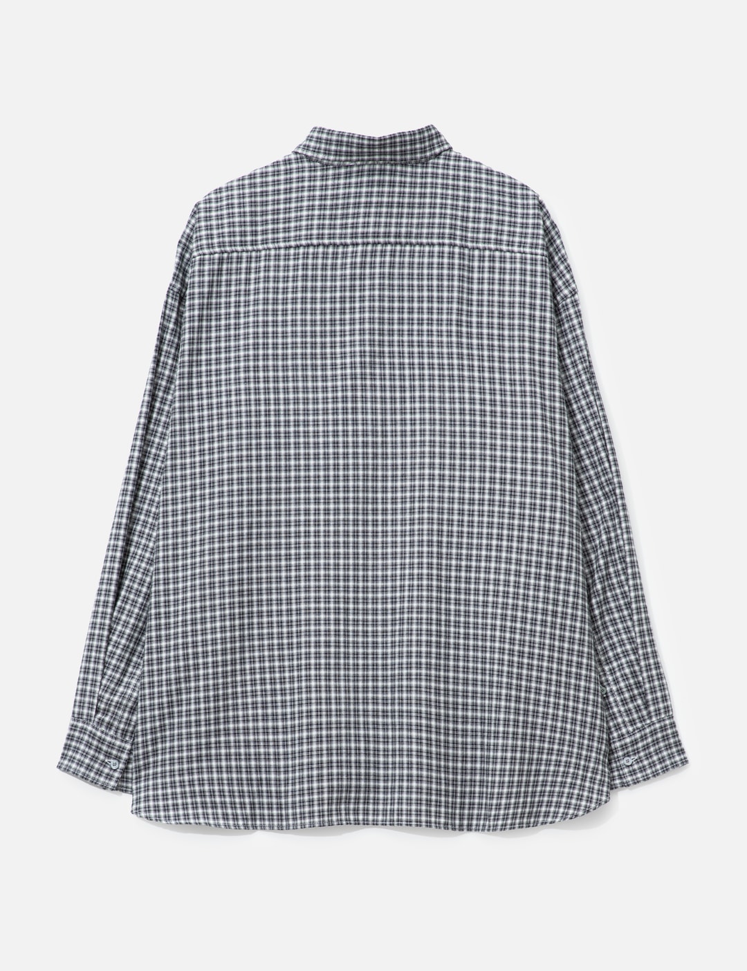 Flannel Button-Up Shirt view 9