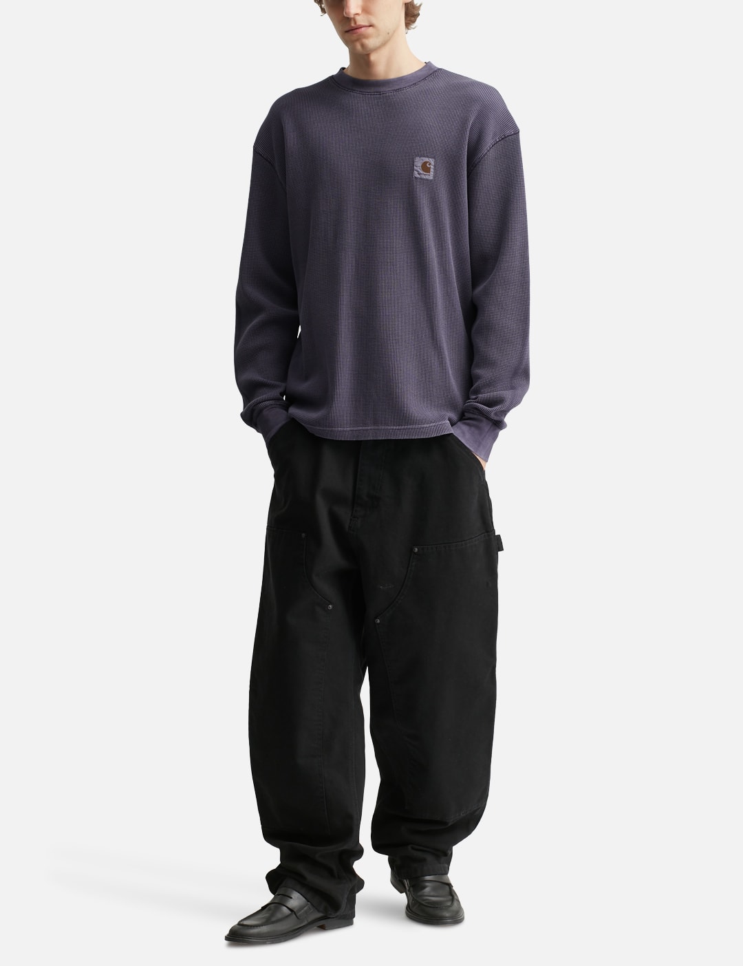 Long Sleeve Vista Waffle T-Shirt view 15
