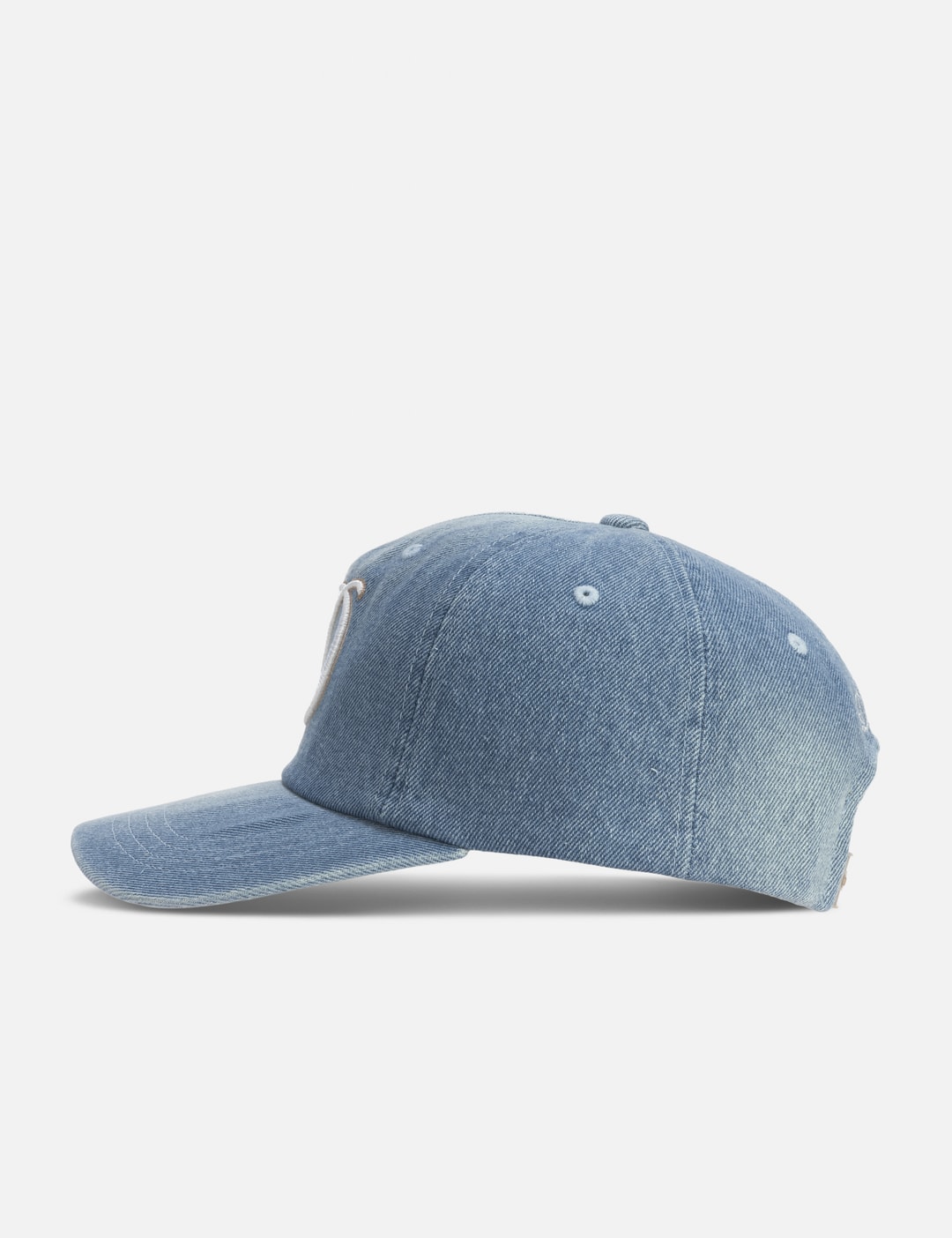 Cursive Denim Worker Cap view 8
