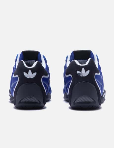 adidas Adi Racer Lo Shoes Power Blue / Cloud White / Core Black 10 UK - Unisex Motorsport Trainers