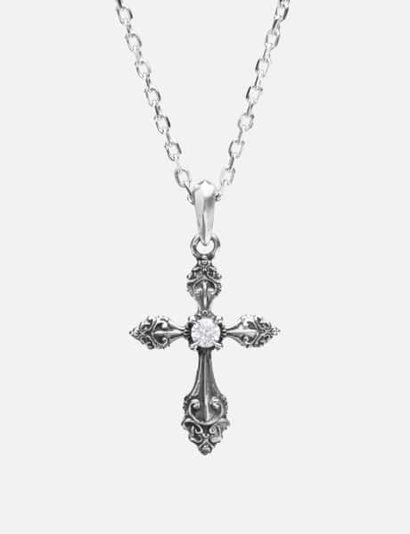 MIDNIGHTFACTORY Cross Pendant Necklace