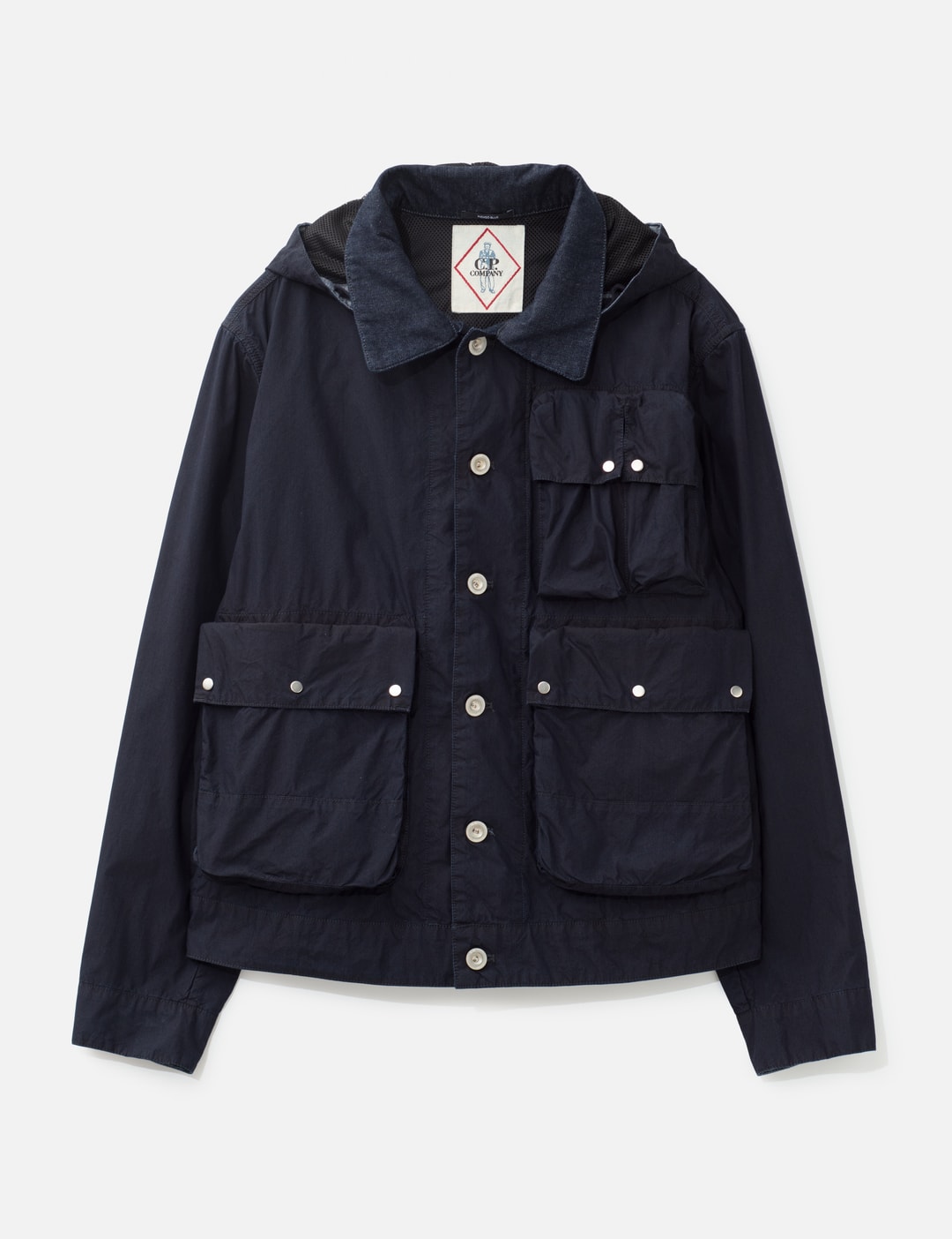 50 Fili Indigo Goggle Jacket