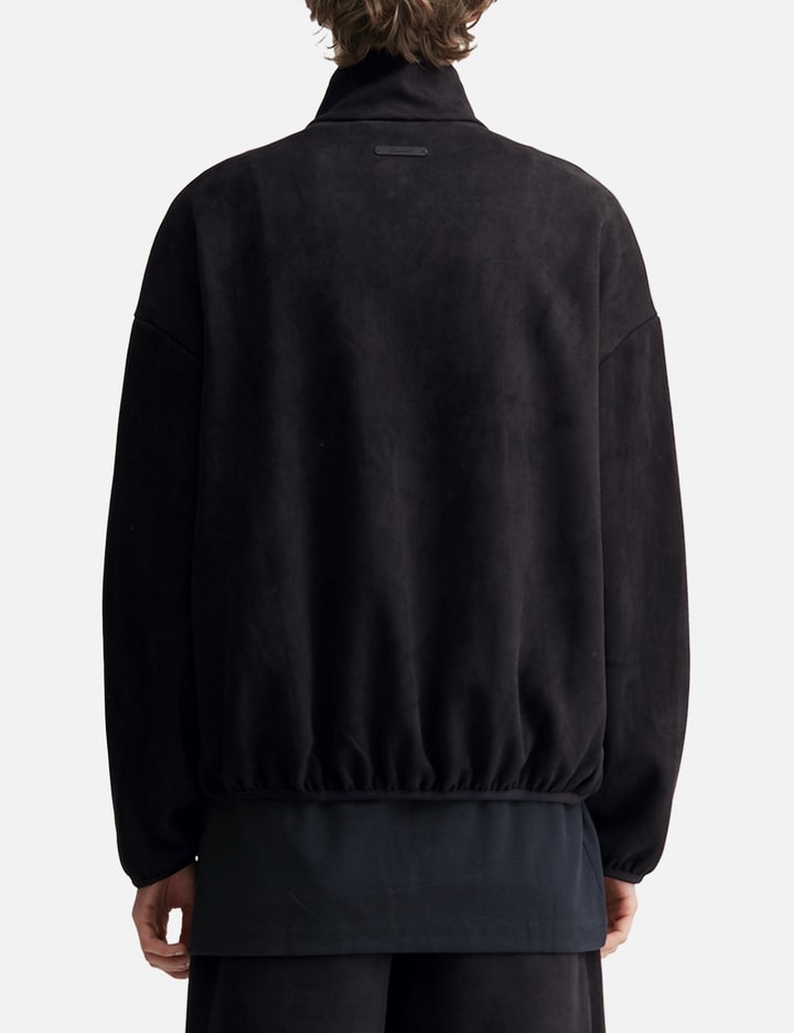 Suede Fleece Signature Modern Track Jacket view 4