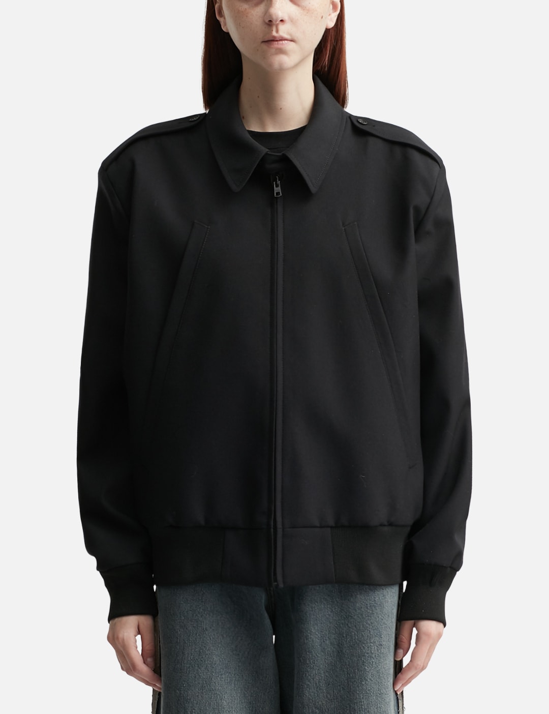 Wool Bomber Jacket view 16