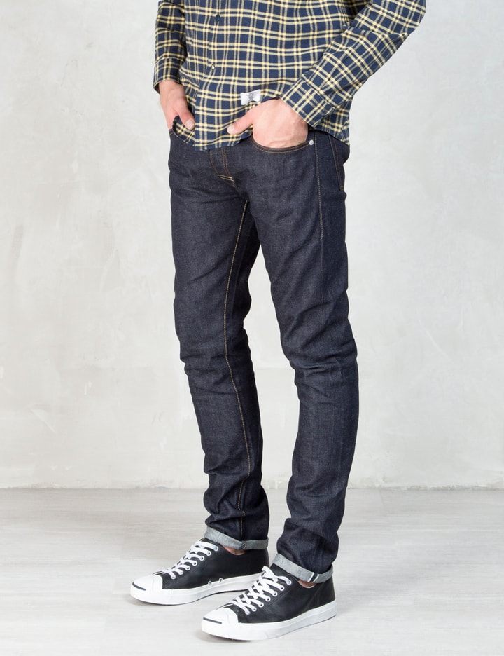 Indigo "Rude" Denim Jeans Placeholder Image