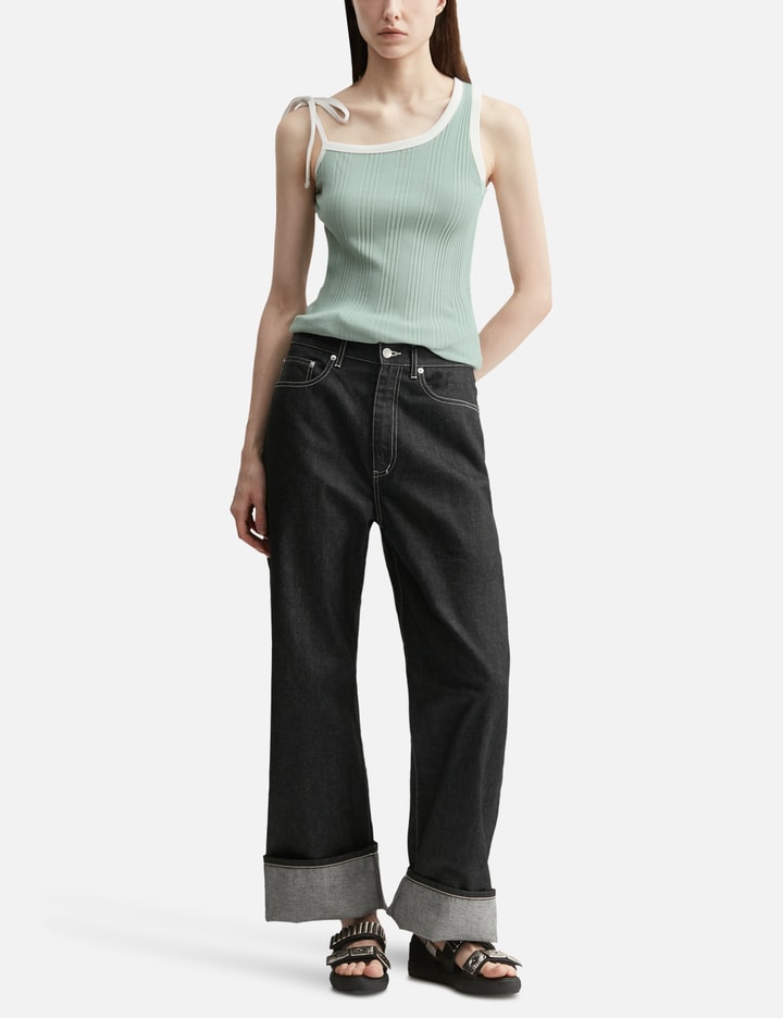 Beautiful People Double-End Suvin Compact Rib Tank Top