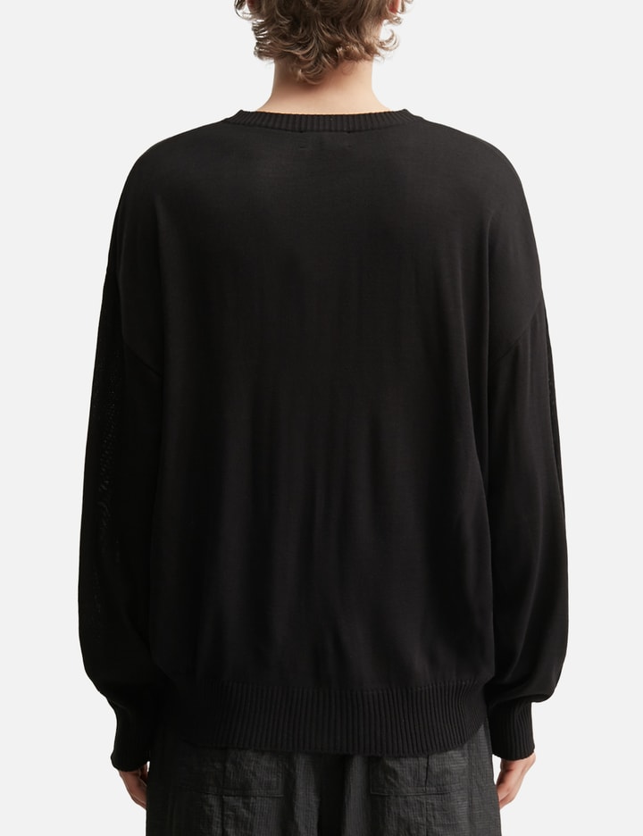 THUG CLUB Riding Skull Knit Sweater