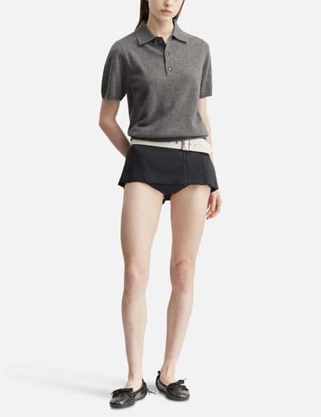 Short Sleeve Knit Polo view 14