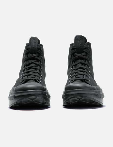 Leather Converse Run Star Hike Black Stores Converse Run Star